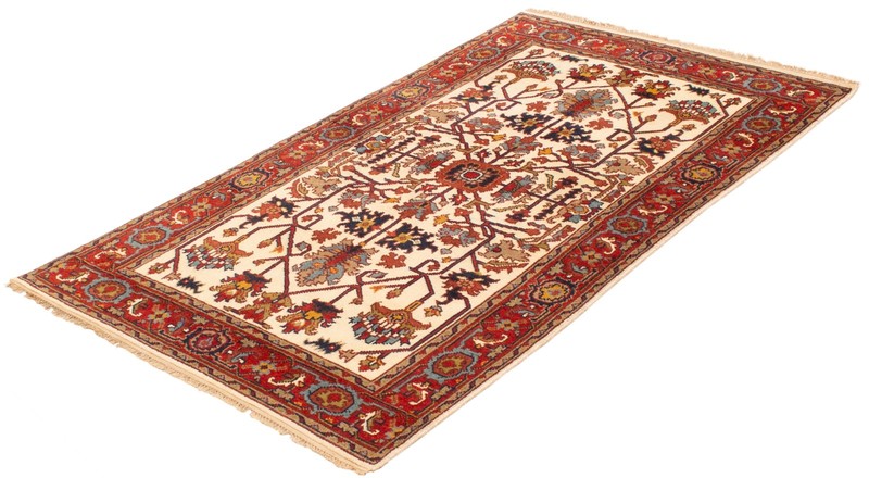 Vintage Oriental Hand-Knotted Carpet 4'9" x 7'11" Traditional Wool Area Rug gallery