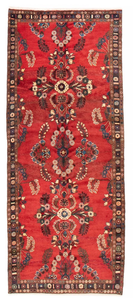 4'0" x 9'6" Vintage Hand-knotted Runner Rug Traditional Oriental Wool Carpet