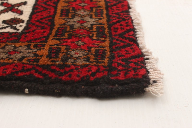 Vintage Traditional Hand-Knotted Area Rug 3'4" x 6'2" Oriental Wool Carpet gallery