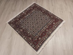 3×4 Mahi Allover-Pattern Handmade-knotted Wool Oriental Rug 585054