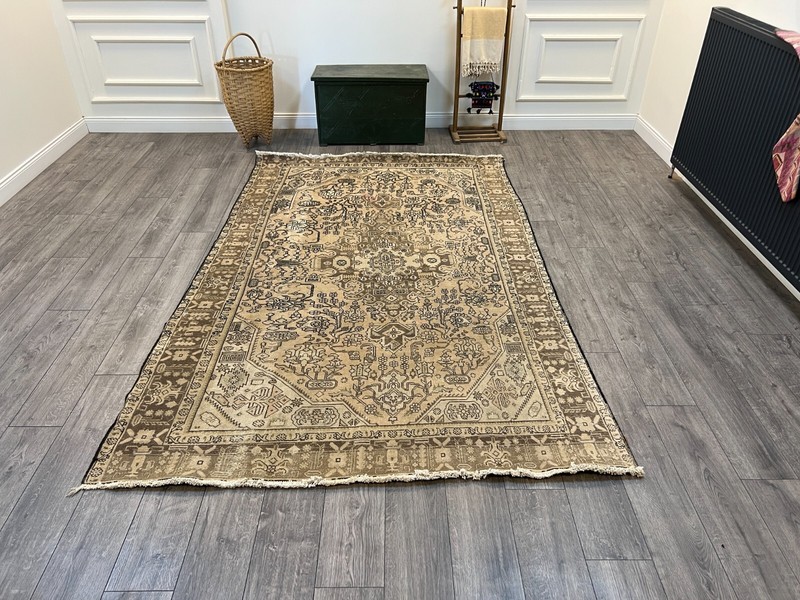 Persian Rug, Persian Area Rug, Handmade Rug, Bedroom Rug, 5.9 x 9 ft gallery