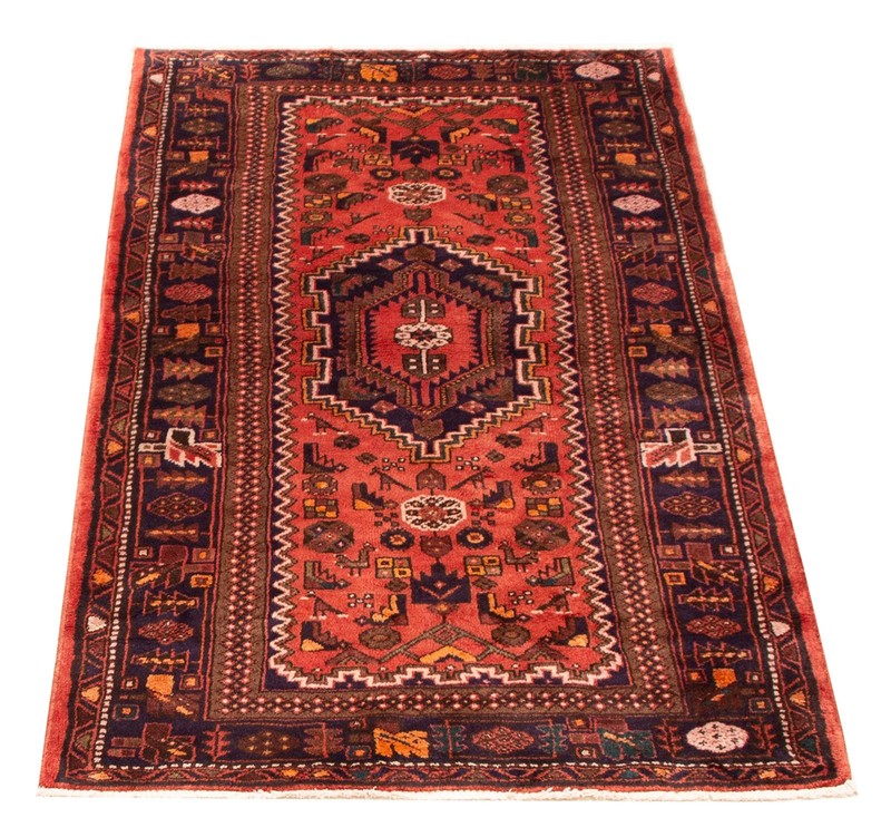 Vintage Hand-Knotted Area Rug 3'7" x 6'9" Traditional Wool Carpet gallery