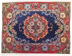 2’4×3’0 Floral Classic Design Handmade Small Entryway Oriental Rug Sale