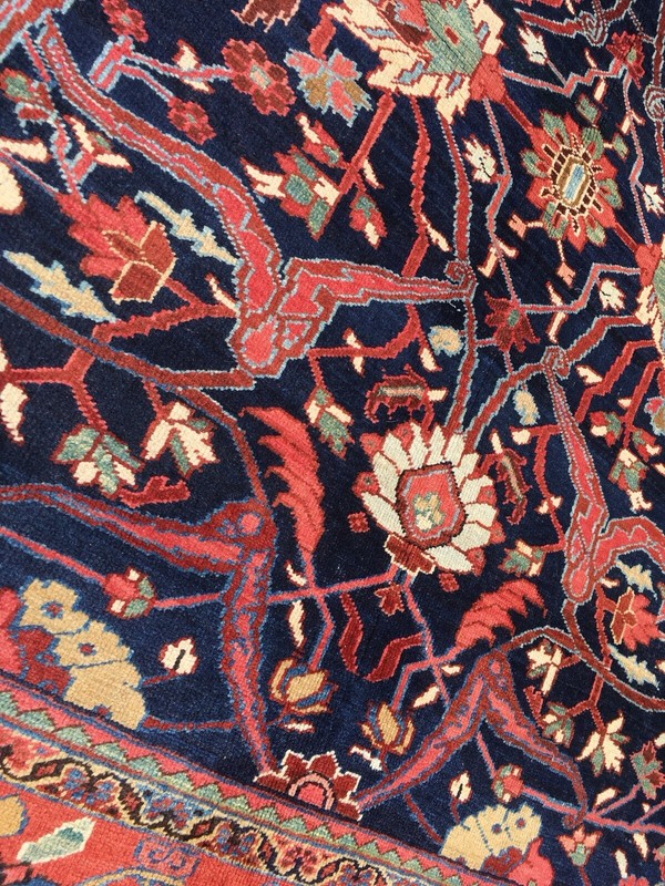 Antique HE-RI-Z High-Collectible Size : 11' 7" x 14' 2" Circa : 1905 gallery