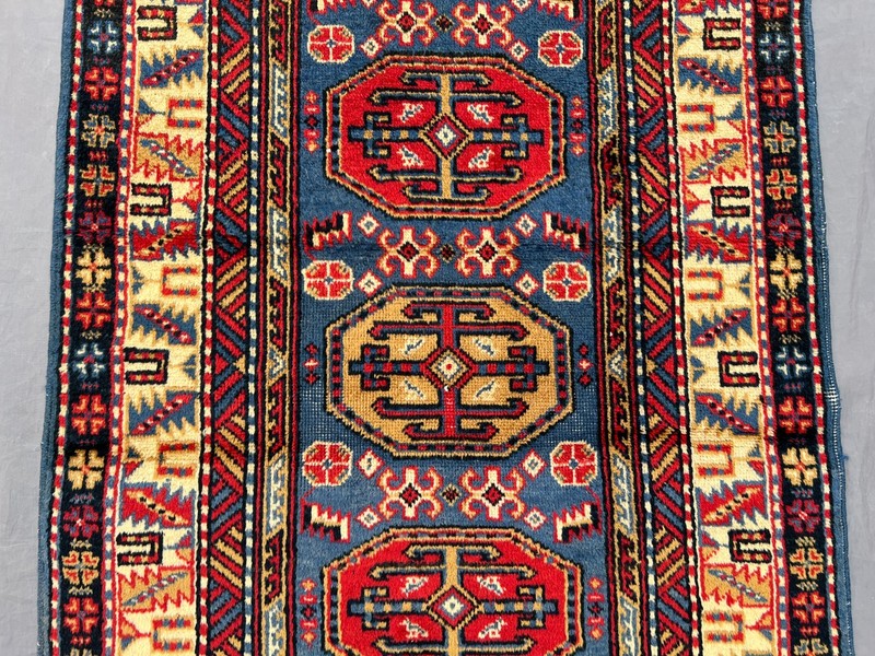 2'4 x 4'6 ft Vintage Caucasian Kazak Rug Afghan Hand Knotted Tribal Kitchen Rug gallery