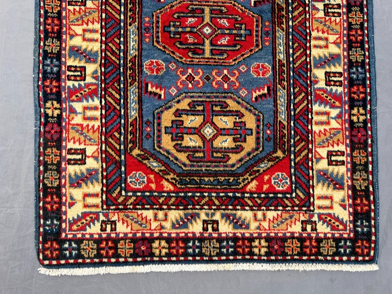 2'4 x 4'6 ft Vintage Caucasian Kazak Rug Afghan Hand Knotted Tribal Kitchen Rug gallery
