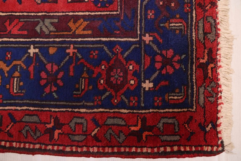 Traditional Vintage Hand-Knotted Area Rug 4'9" x 7'10" Oriental Wool Carpet gallery
