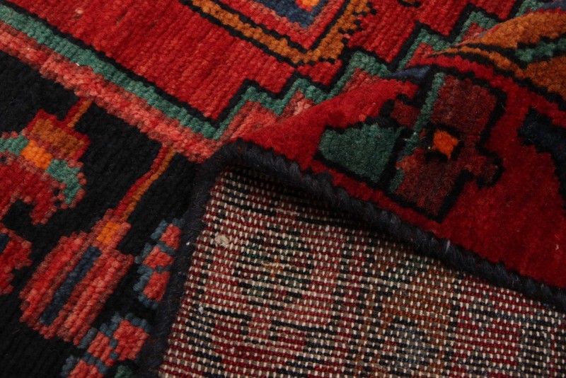 Vintage 3'8" x 6'0" Traditional Hand Knotted Vegetable Dye Wool Area Rug gallery