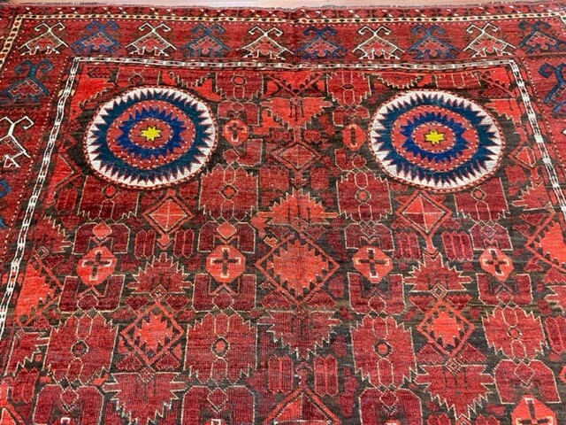 Antique Turkoman Ersari-Beshir Rug- gallery