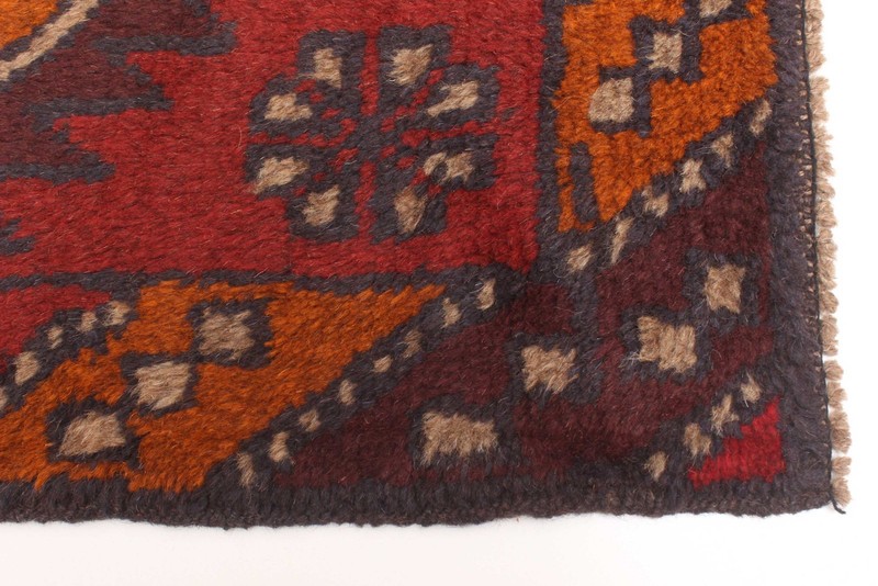 Vintage Hand-Knotted Carpet 3'7" x 6'4" Traditional Oriental Wool Area Rug gallery