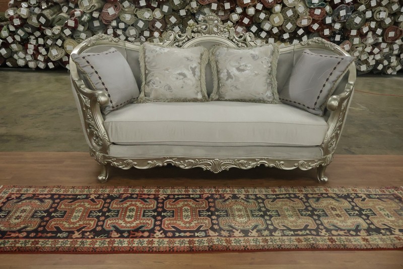 Traditional Narrow Runner Rug Handmade with Bold and Intricate Patterns 2x10 gallery