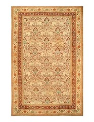 Ivory Turkish Antique Oushak 11’3” X 17’2”