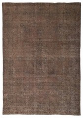 Vintage 8’9″ x 12’5″ Traditional Hand Knotted Vegetable Dye Wool Area Rug