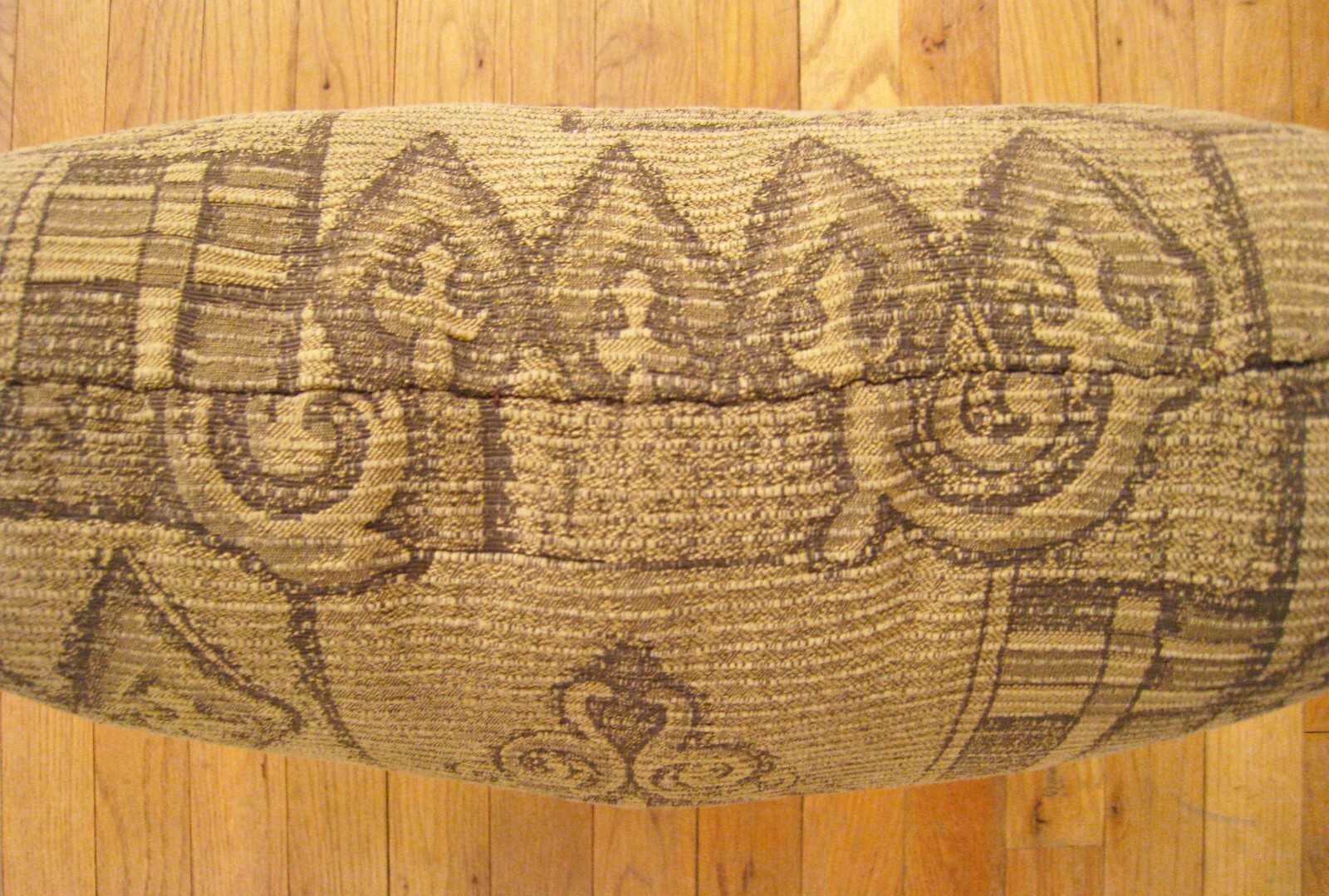 Vintage Floro-Geometric Fabric Pillow; Size 1'8” x 1'6” with FREE SHIPPING! gallery