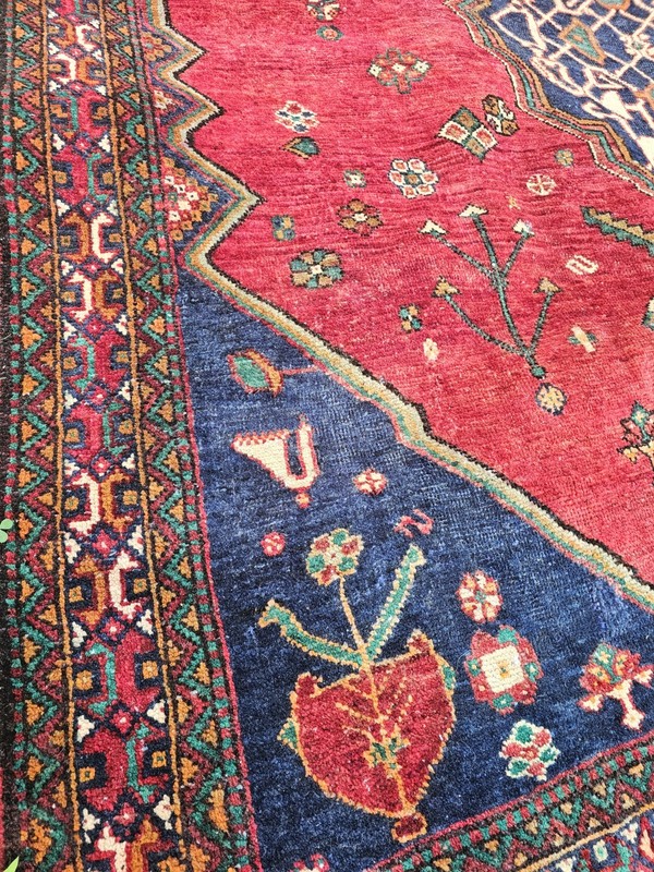 5.7 x 9.8 ANTIQUE KAZAK VINTAGE HERIZ RUG CAUCASIAN SERAPI OUSHAK KAZAK SHIRVAN gallery