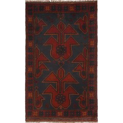 Handmade Balochi Rug Oriental Decor Carpet 4.7×2.9 ft