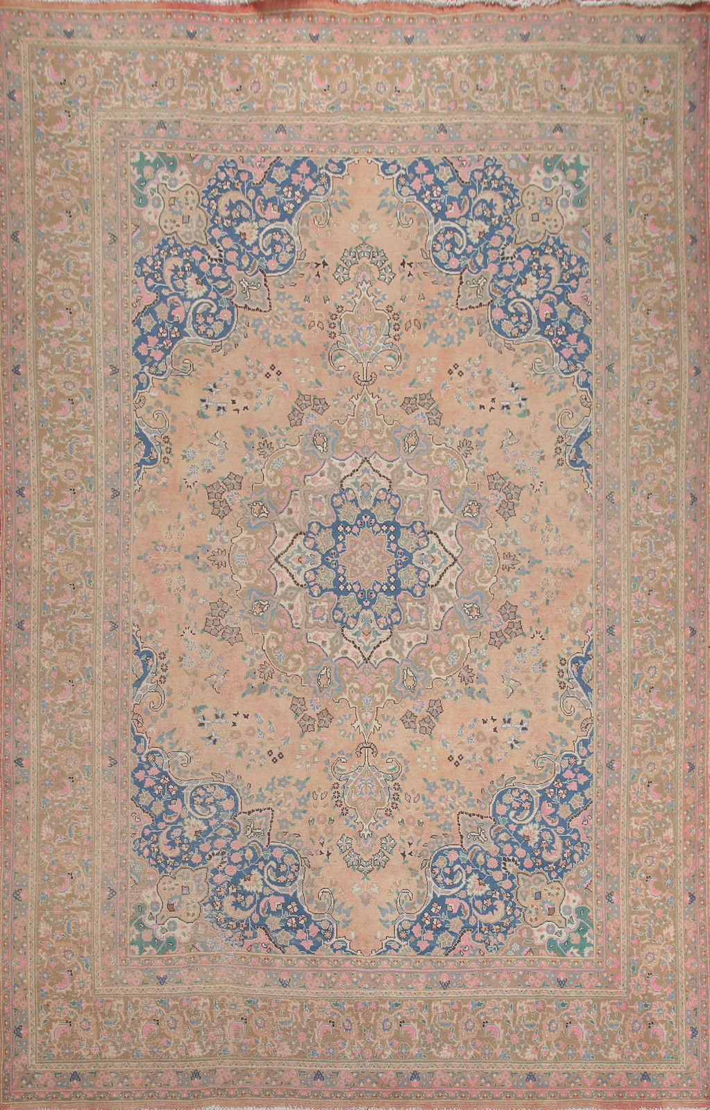 Vintage Handmade Wool Traditional Area Rug 10x13 Ft Oriental Living Room Rug gallery