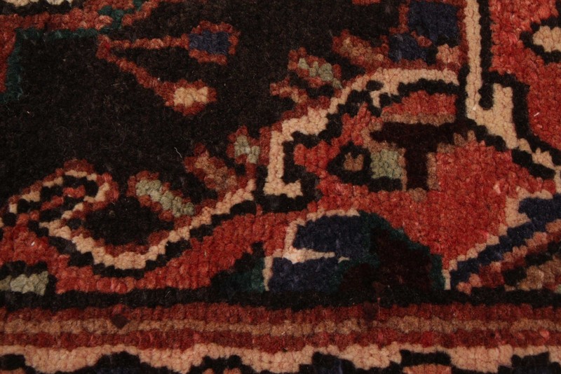 Vintage 3'6" x 6'9" Traditional Hand Knotted Vegetable Dye Wool Area Rug gallery