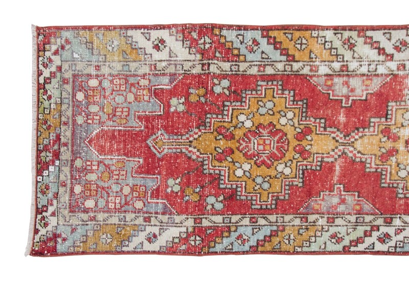 2'7 X 8'10 feet Runner Rug,Turkish Runner,Vintage Runner,Oushak Rug,Floor Rug gallery