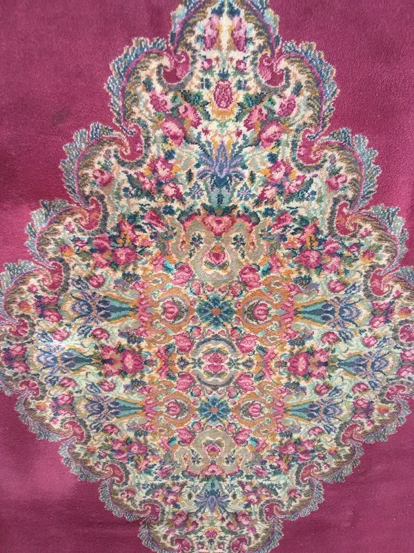 Magnificent Antique High End Karastan Oriental Rug Big 15'x10 Diamond Open Field gallery