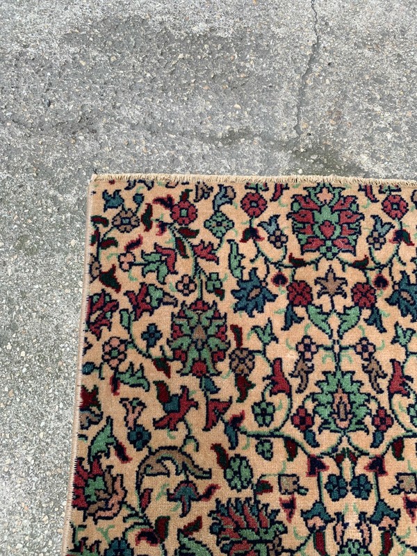 1'8'' x 2'9'' Vintage Carpet Natural Village Rug Handmade Rug.SKU:S1432 gallery