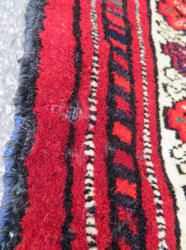 Antique Turkmen Afghan Kizil Ayak Rug. 133cm x 98cm gallery