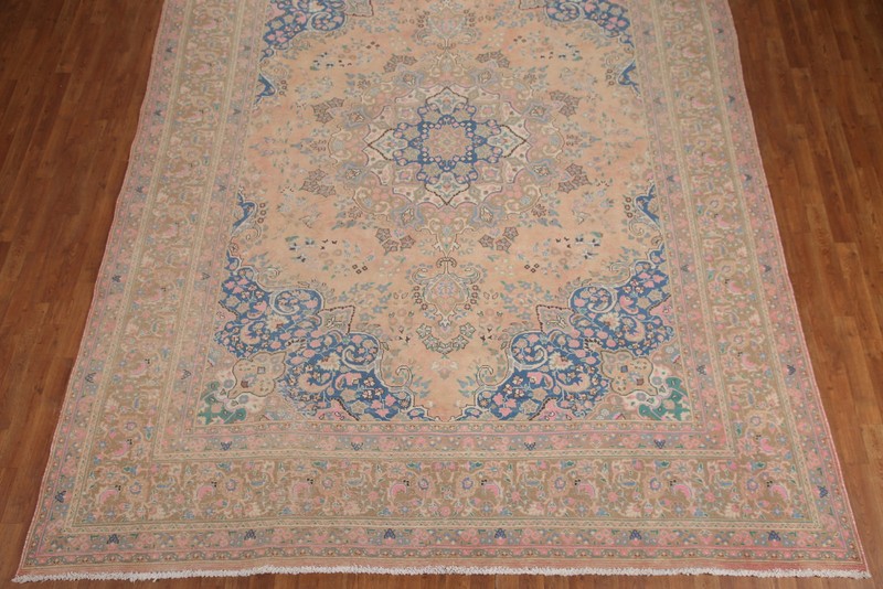 Vintage Handmade Wool Traditional Area Rug 10x13 Ft Oriental Living Room Rug gallery