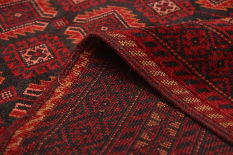 Vintage Hand-Knotted Area Rug 3'10" x 6'3" Traditional Oriental Wool Carpet gallery
