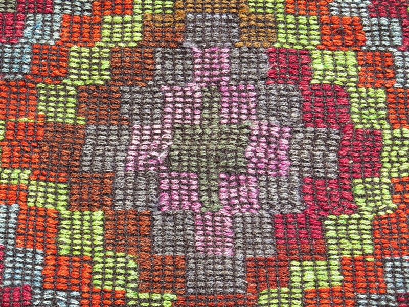 Oversize Rug, Vintage Oushak Rug, Area Rugs, Turkish Rug, Handmade Rug 78"x119" gallery