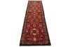 Vintage Tribal Runner 3’7” x 10’3” Red Wool Hand-Knotted Oriental Rug gallery
