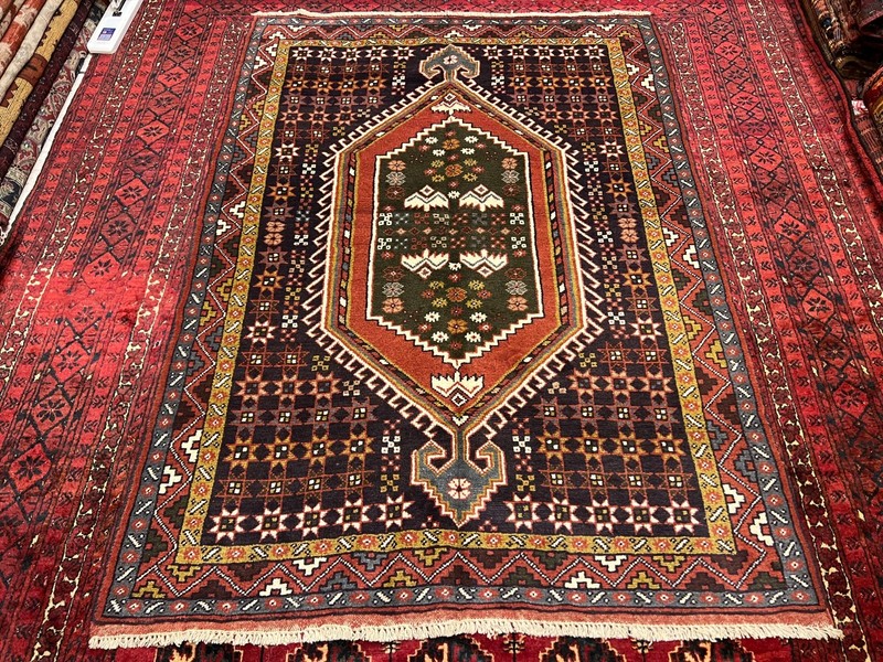 COLLECTRS' ITEM Antique Tribal Natural Vegetable Dye Caucasian Kazak Carpet gallery