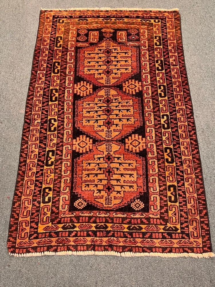 COLLECTORS' ITEM Antique Natural Vegetable Dye Caucasus Shirvan Carpet