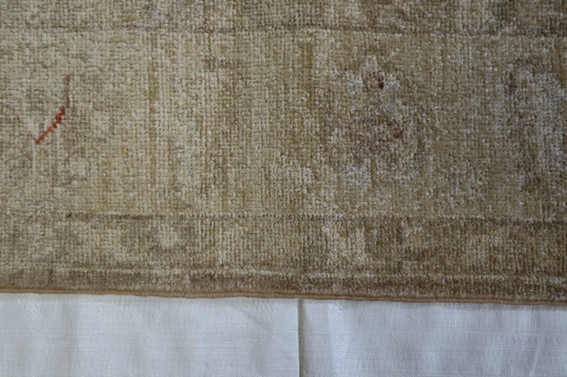 4'0 x 6'1 ft Chobi Oushak hand knotted vegetable dye oriental rug gallery