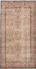 Traditional Vintage Hand-Knotted Area Rug 3’5″ x 6’8″ Oriental Wool Carpet