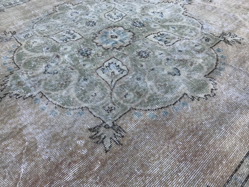 Turkish Vintage Rug, Handmade Wool Rug, Bohemian Large Rug, 6,2 x 10, ft gallery