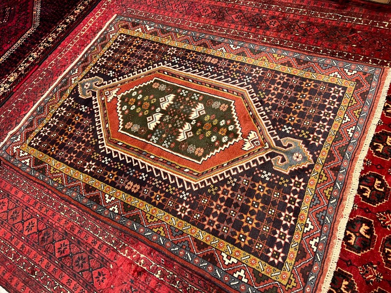 COLLECTRS' ITEM Antique Tribal Natural Vegetable Dye Caucasian Kazak Carpet gallery