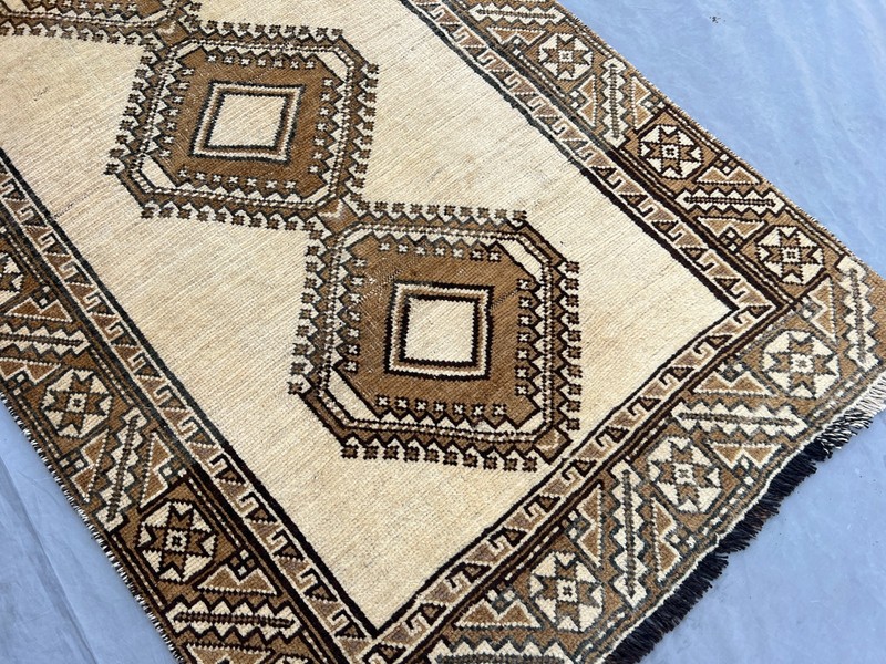 2x9 ANTIQUE HERIZ RUNNER RUG handmade VINTAGE narrow long geometric real 2x10 ft gallery
