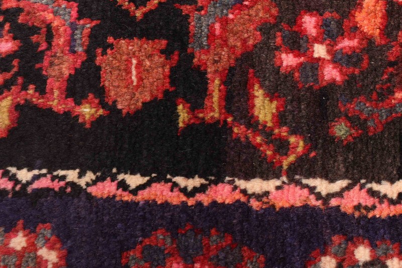 Vintage Hand-Knotted Area Rug 4'3" x 8'2" Traditional Wool Carpet gallery