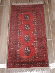 3x2ft. Handmade Bokharra Wool Rug