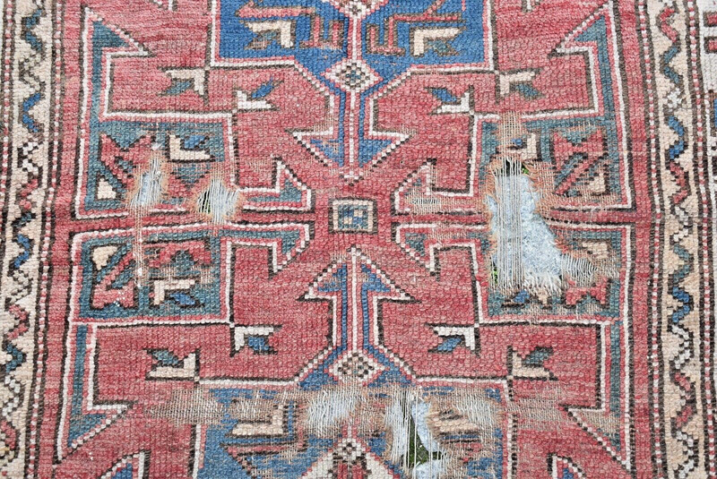 Fabulous Antique Turkish Rug 39'' x 51'' Collector's Item Anatolian Fragment Rug gallery