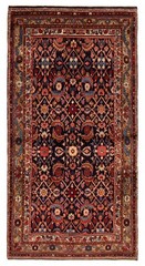 Traditional Vintage Hand-Knotted Area Rug 4’4″ x 8’4″ Oriental Wool Carpet
