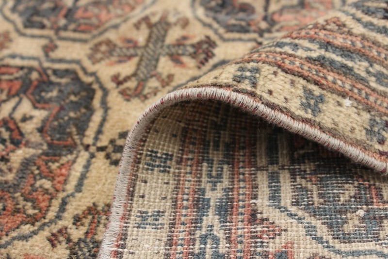 Vintage 5'0" x 8'4" Traditional Hand Knotted Vegetable Dye Wool Area Rug gallery