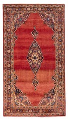 Vintage 3’9″ x 6’11” Traditional Hand Knotted Vegetable Dye Wool Area Rug