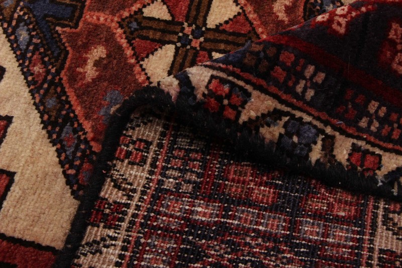 3'6" x 14'4" Vintage Hand-knotted Runner Rug Traditional Oriental Wool Carpet gallery