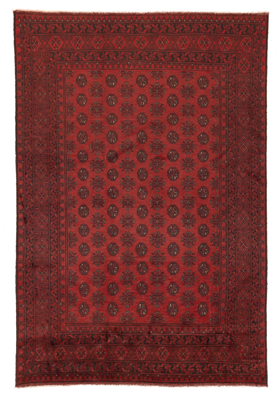 Traditional Vintage Hand-Knotted Oriental Carpet 6'5" x 9'7" Wool Area Rug gallery