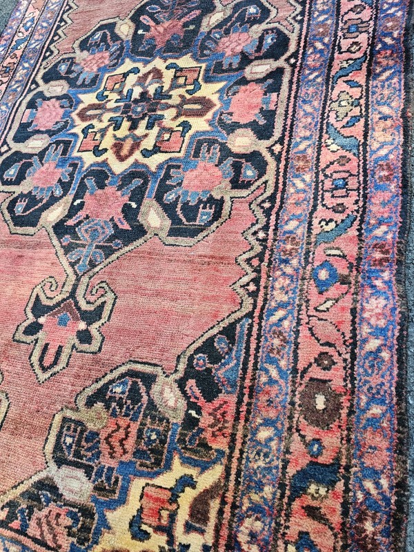 3.3 x 6.4 ANTIQUE KAZAK VINTAGE HERIZ RUG CAUCASIAN SERAPI OUSHAK KAZAK SHIRVAN gallery