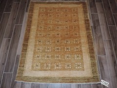 4x6ft. Rare Handmade Chobi Wool Rug
