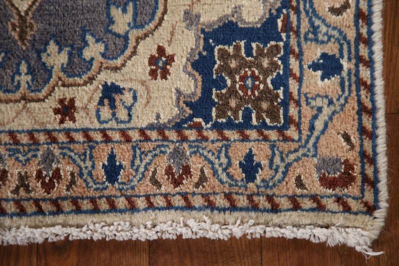 Vegetable Dye Gray Wool Traditional 5 ft Runner Rug Hand-knotted Carpet 2x5 gallery