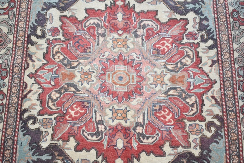 Vintage Turkish Rug 52'' x 90'' Muted Dye Rug Hand-knotted Rug Kayseri Wool Rug gallery