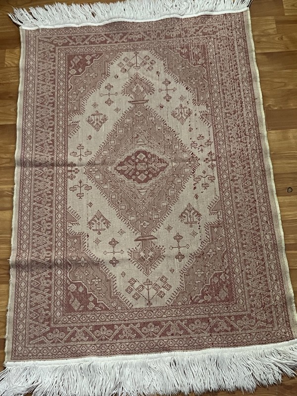 2'0 x 3'7 ft Vintage Afghan Baluchi Rug Hand Knotted Tribal Wool Accent Carpet gallery